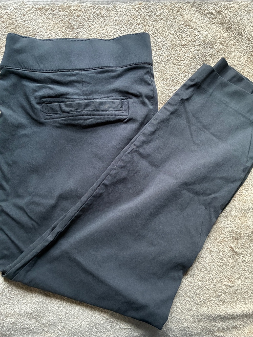 Maurices XLP Black Cropped Ankle Pants